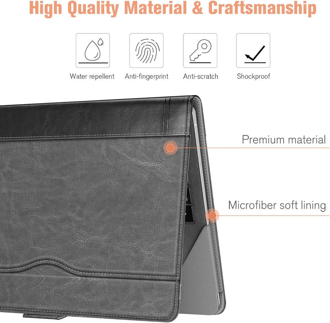 Fintie Hülle Kompatibel mit MacBook Air 13.6 (2026-2022 M5 M4 M3 M2), MacBook Air 13 (2020-2018 M1)