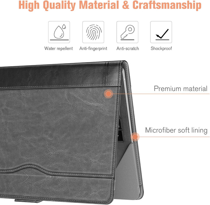 Fintie Hülle Kompatibel mit MacBook Air 13.6 (2026-2022 M5 M4 M3 M2), MacBook Air 13 (2020-2018 M1)