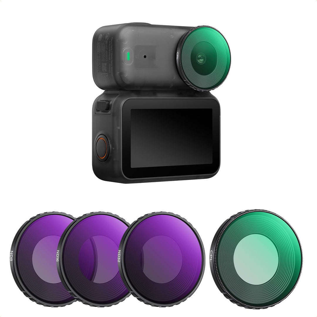 K&F CONCEPT DJI Nano 4er Pack CPL ND Filterset, CPL+ND8+ND16+ND32 Filter mit Mehrfach Beschichtete H