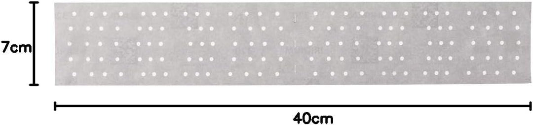 Mirka Iridium Premium-Schleifpapier 70x400mm und 70x198mm / mittig perforiert/Klett/Korn 320, 50 Stk