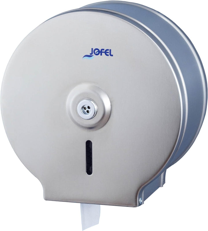 Jofel - Toilettenpapierhalter für industrielle Mittel, Papierspender in Rollen bis zu 300 m, max. 22