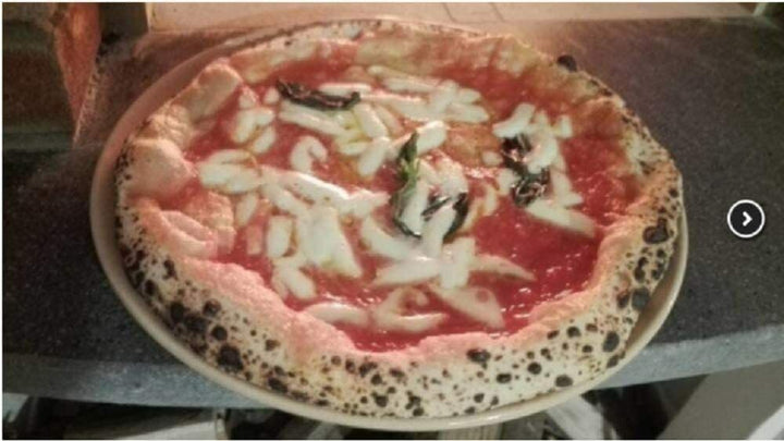 Megashopitalia Casapulla Keks aus feuerfestem Stein für Pizzaofen, Saputo, hergestellt in Italien (r