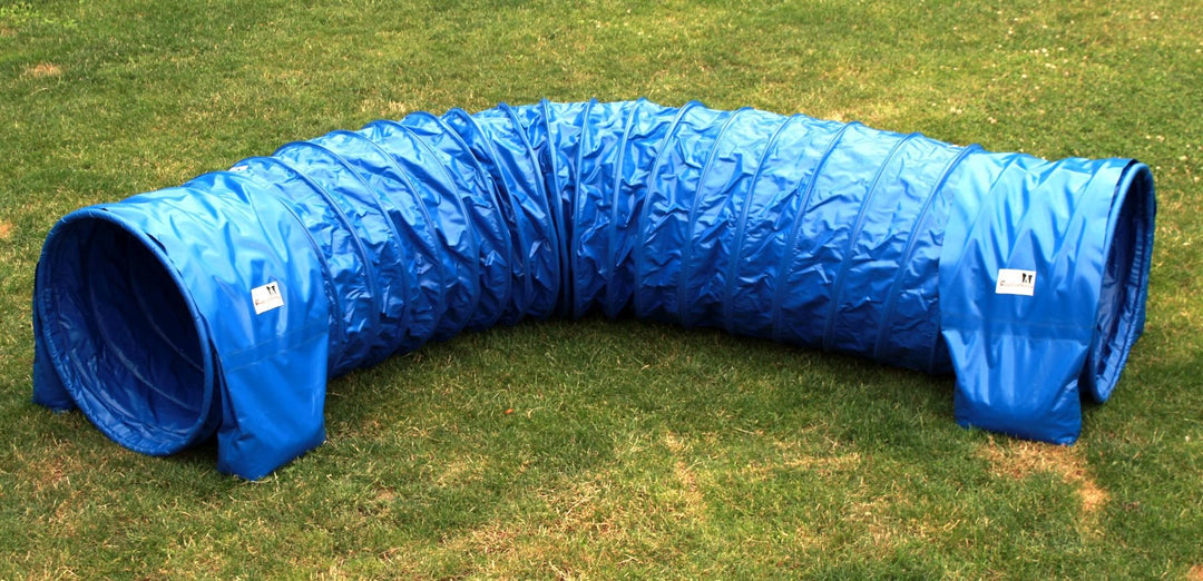 Callieway® Dog Agility Tunnel Profi Hunde Tunnel Agility Gerät (Stützsandsäcke bereits inklusive) (3