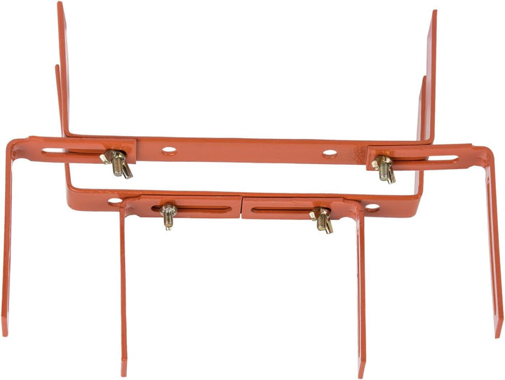 BigDean 8 Stück Blumenkastenhalter terrakotta Standard H-Form Kasten Halter Balkonkastenhalter Terra