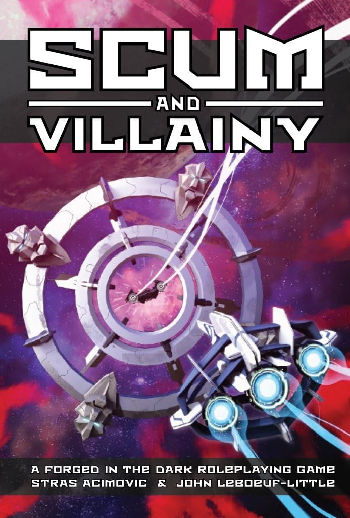 Asmodee EHP0040 Scum and Villainy RPG (Blades in The Dark System), Mehrfarbig