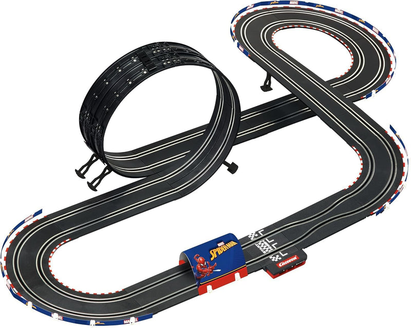 Carrera - 20062580 - Carrera GO!!! Spider Racing Rennbahn-Set I Rennbahn mit lizensierten Slotcars |