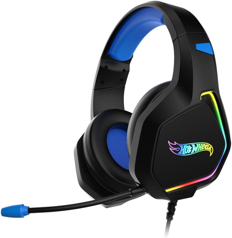 KROM Gaming headset Hot Wheels Kanyon - headset einstellbares Mikrofon, 7.1 Sound, LED RGB, Verstell