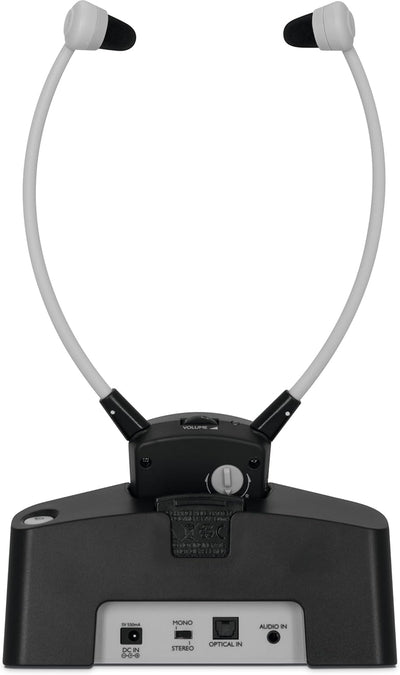 TechniSat STEREOMAN ISI 2 (Version 2) - kabelloser Stereo-Funkkopfhörer für Fernseher und Musikanlag