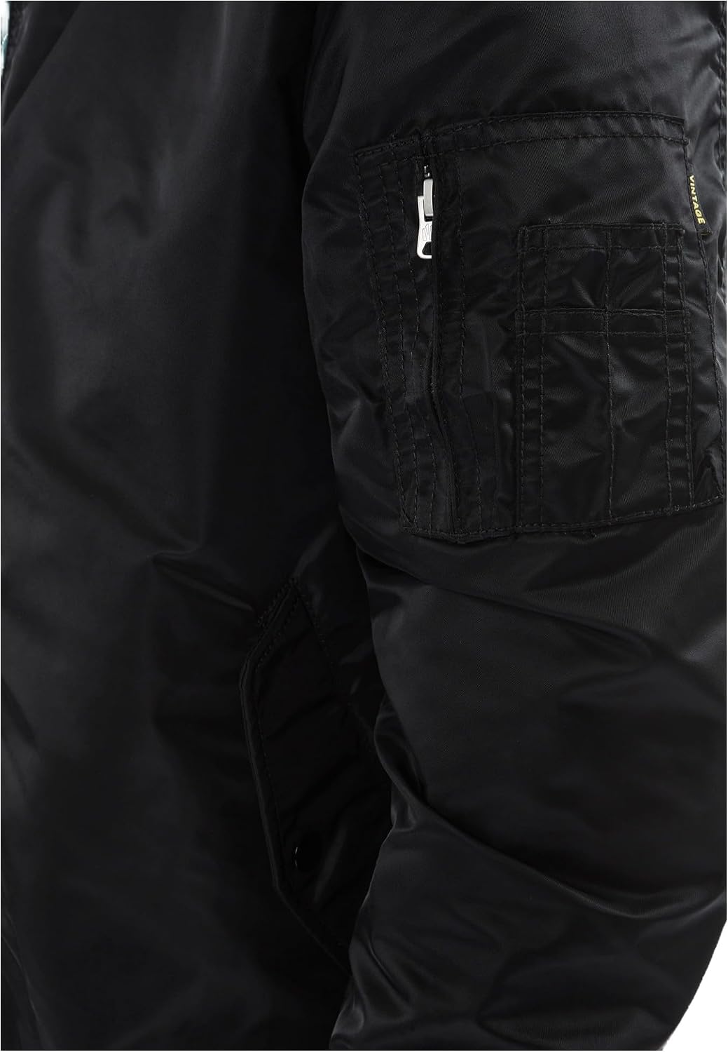 Vintage Industries Welder MA1 Jacke, schwarz, XL XL Schwarz, XL Schwarz