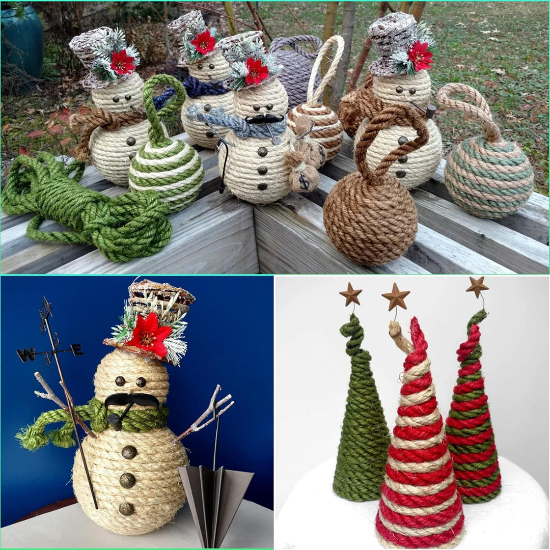 Sisalseil für Katzenkaktus Kratzbaum 6 mm * 30 m, Katzenseil für DIY Kaktus Kratzbaum &amp; Reparieren S
