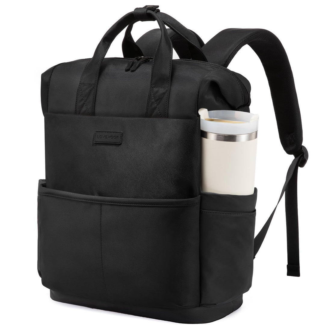 LOVEVOOK Rucksack Damen Laptop Rucksäcke mit Laptopfach 15.6 Zoll Schulrucksack Schultasche Backpack