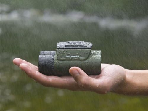Olympus 8x25 WP II Fernglass (Wasserdicht, Beschlagsfrei, Staubschutz, 10-fache Vergrösserung), geei