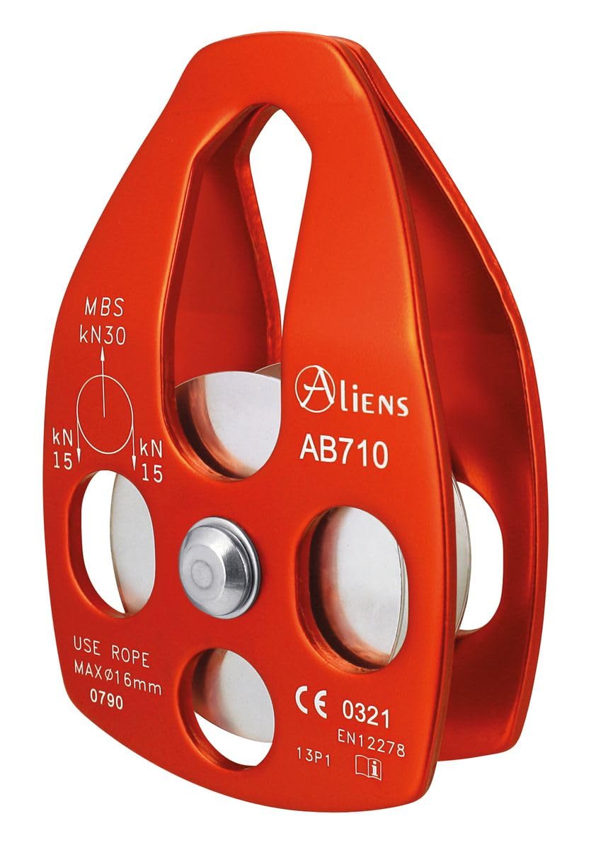 ALIENS Big Pulley Umlenkrolle (30kN) orange, orange