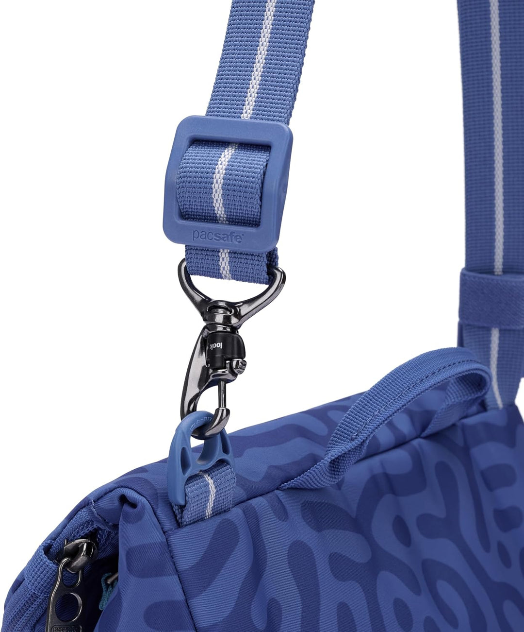 Pacsafe Pacsafe Go Anti Theft Saddle Crossbody Anti-Diebstahl-Sattel Crossbody Cerulean-blau, Cerule