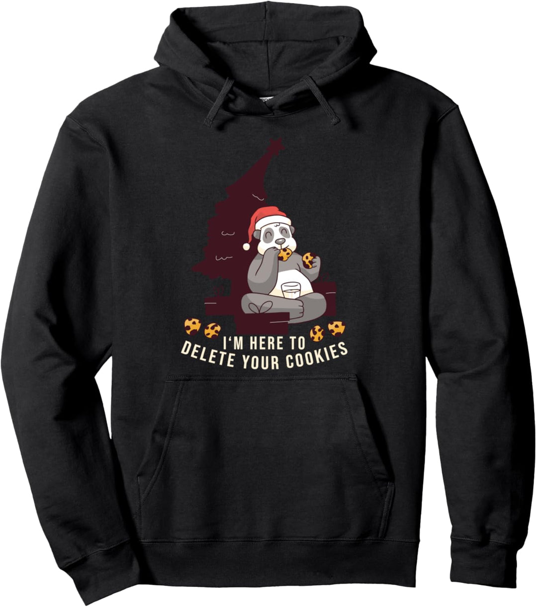 I´m Here To Delete Your Cookies Kekse essen Pullover Hoodie
