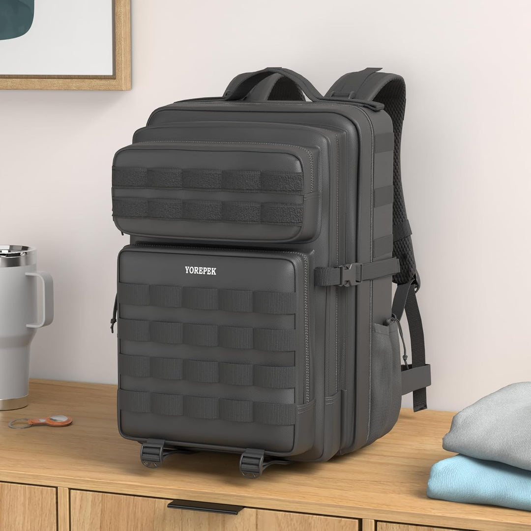 YOREPEK Grosser Militär Rucksack Herren, 40L Outdoor Armee Wasserdicht Taktischer Bundeswehr Rucksäc