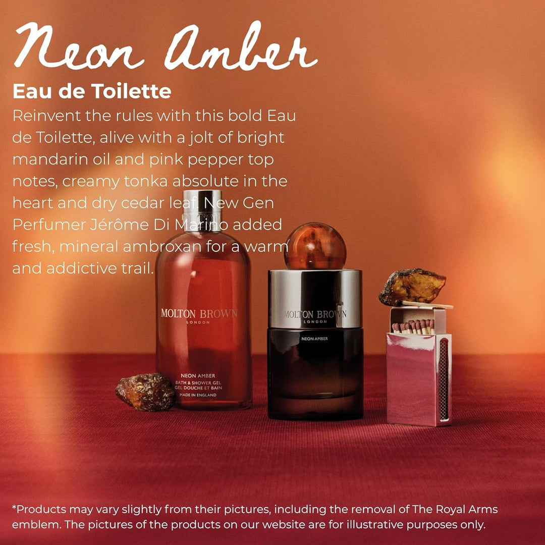 Molton Brown Parfüm - Neon Amber Duft, Eau de Toilette 100ml 100 ml (1er Pack), 100 ml (1er Pack)