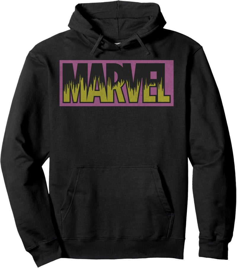 Marvel Neon Logo Pullover Hoodie