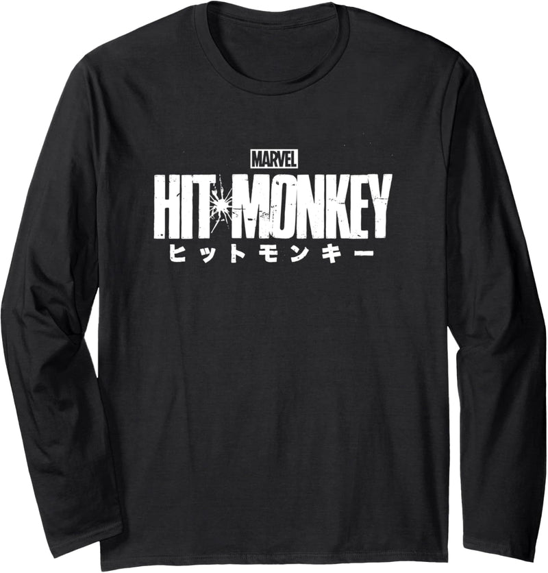 Marvel Hit Monkey Logo Langarmshirt
