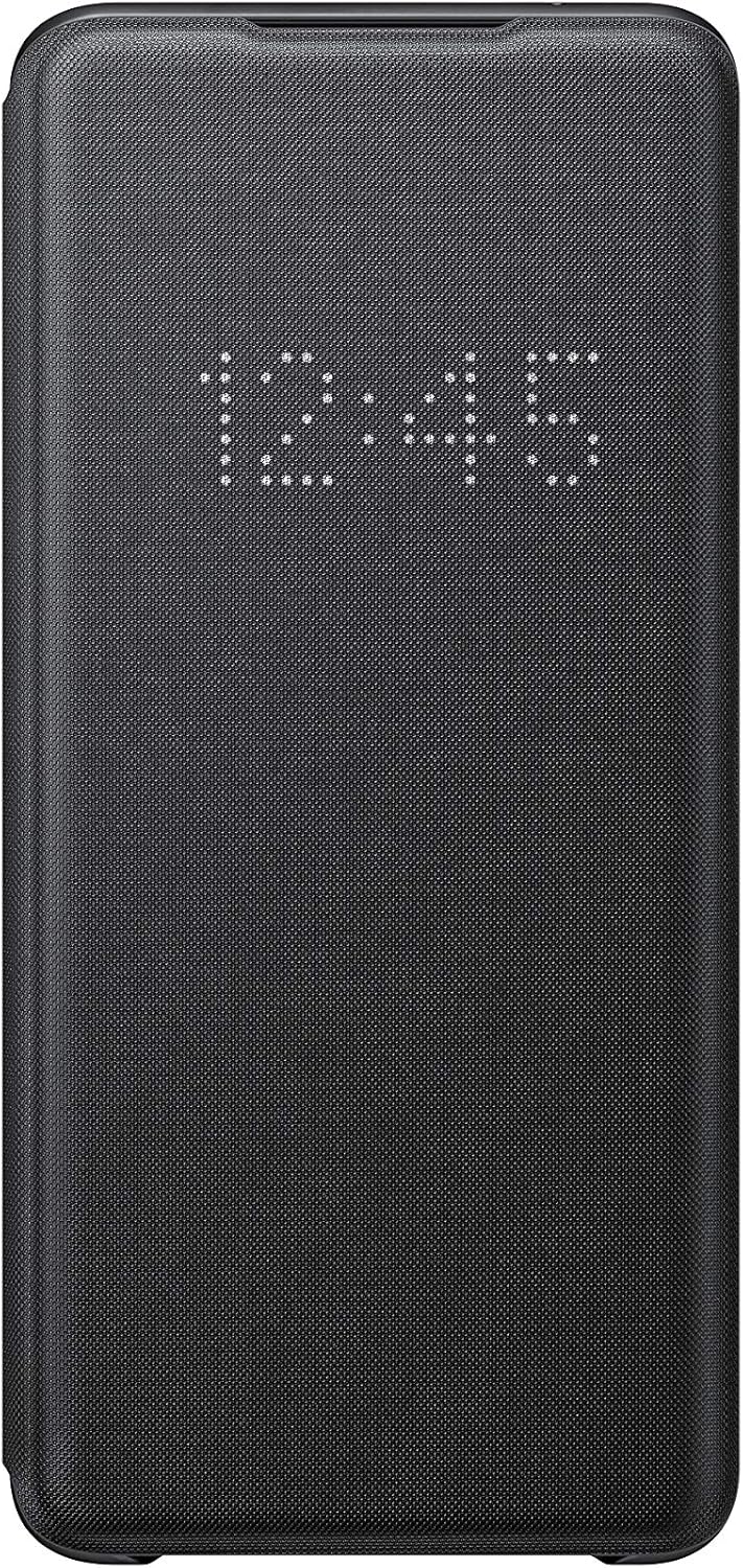 Samsung LED View Smartphone Cover EF-NG988 für Galaxy S20 Ultra Handy-Hülle, LED-Anzeige, Kartenhalt