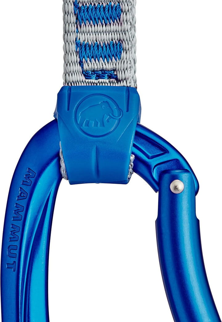 Mammut Crag Keylock 10 cm Indicator 6-Pack Quickdraws silver-ultramarine 10 cm, silver-ultramarine 1