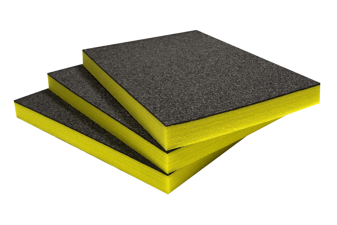 Shadow Foam Multi-Packs - Pack of 3: 600mm x 420mm x 50mm | Cut and Peel Foam für Werkzeugkästen, We