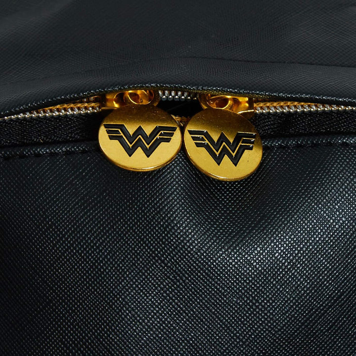 DC Comics Wonder Women Rucksack Erwachsene Kinder Gross A4 Leder wie College Mädchen Arbeit Rucksack