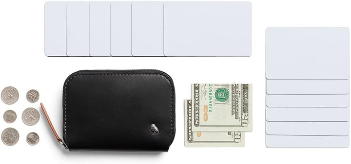 Bellroy Folio Mini – (Geldbörse, Münzbeutel) - Black Schwarz, Schwarz