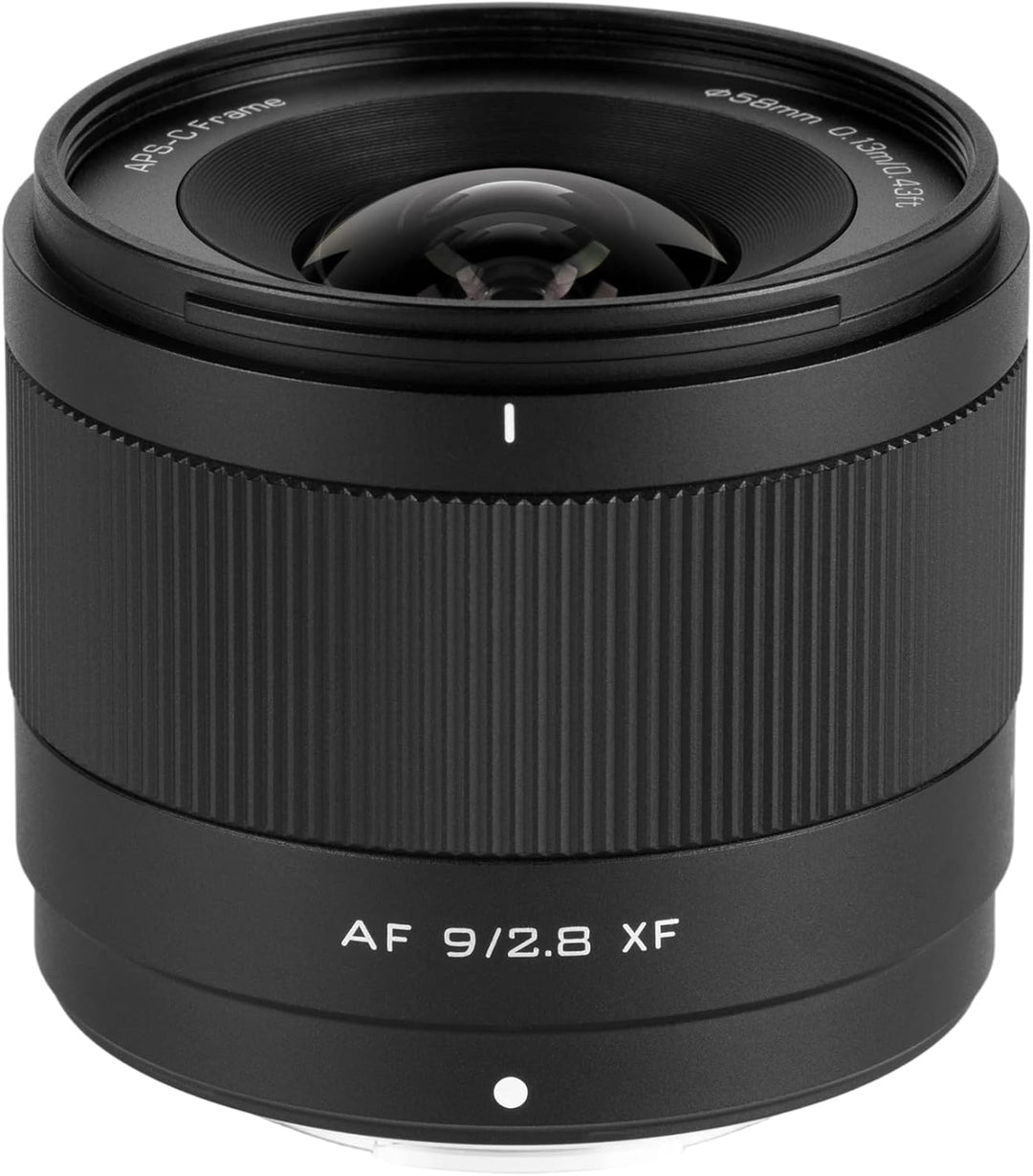VILTROX 9mm f2.8 XF, AF 9mm F2.8 Air X Mount Objektiv für Fuji, Autofokus APS-C Ultraweitwinkelobjek