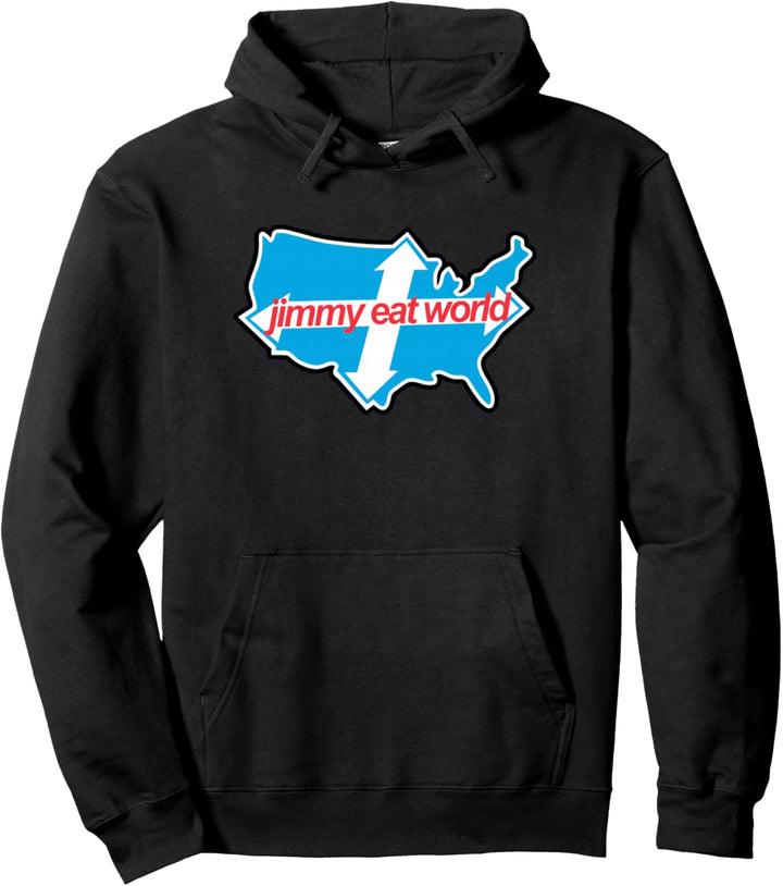 Jimmy Eat World - Across America - Official Merchandise Pullover Hoodie
