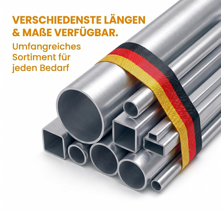 Riggatec Alu-Rohr Rund 35x2mm Länge 2,0 mtr.