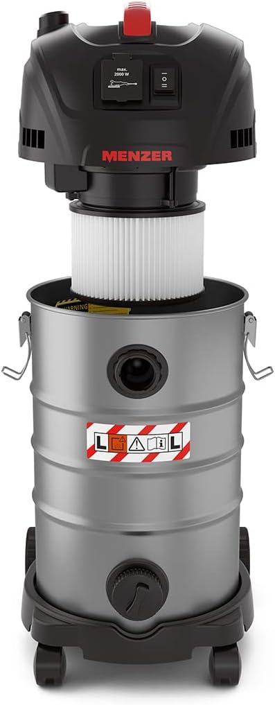MENZER Sicherheitsstaubsauger (Nass- und Trockensauger) VCL 330 Antistatic, komplette Antistatikausr