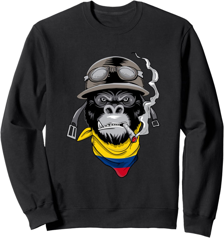 Kolumbien Flagge Kolumbianer Sweatshirt