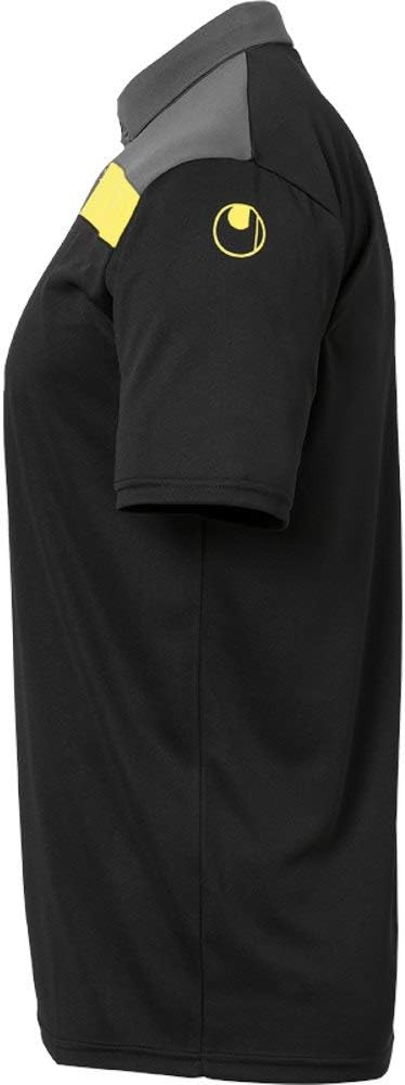 uhlsport Herren Offense 23 Polo Shirt Poloshirt M Azurblau/Marine/Limonenge, M Azurblau/Marine/Limon