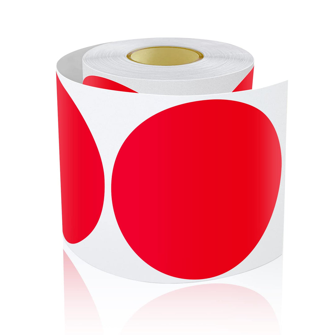 200 Stück Runde Aufkleber Gross 90mm Selbstklebend Klebepunkte Etiketten Farbkodierung kreise Sticke