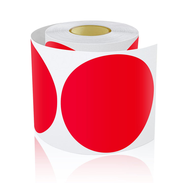 200 Stück Runde Aufkleber Gross 90mm Selbstklebend Klebepunkte Etiketten Farbkodierung kreise Sticke