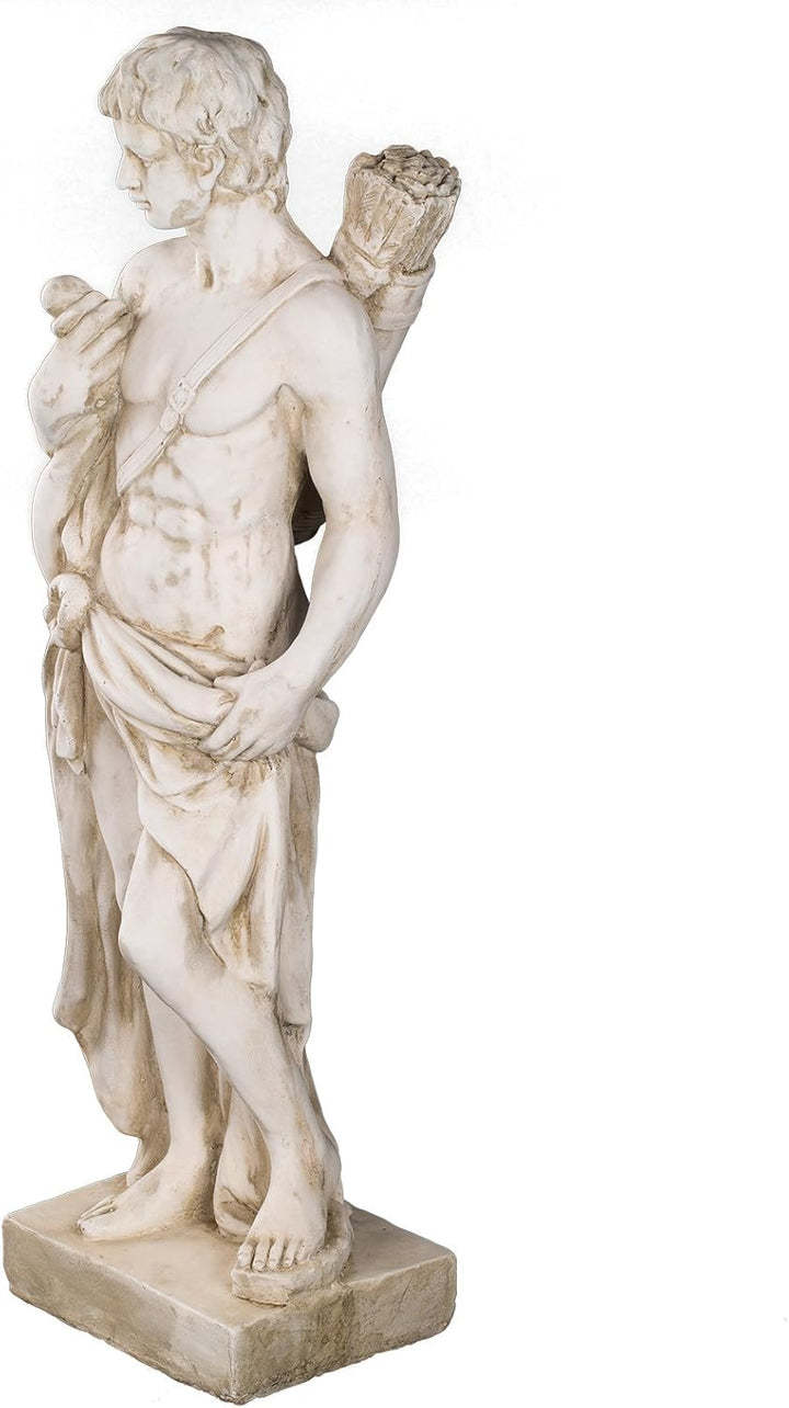 Riesige (11kg) Statue 86 cm SYL-A 14011 Gartenfigur, Dekofigur, griechisch David