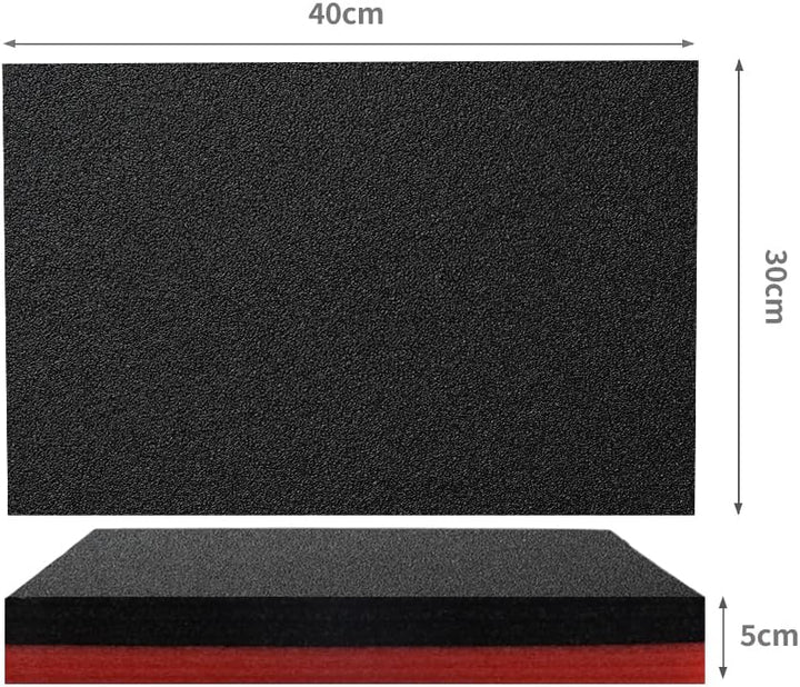 3 StüCk 40×30×5cm Schaumstoffeinlage Werkzeug,Precision Defined Werkzeugkisten-Schaumstoff,Multilaye