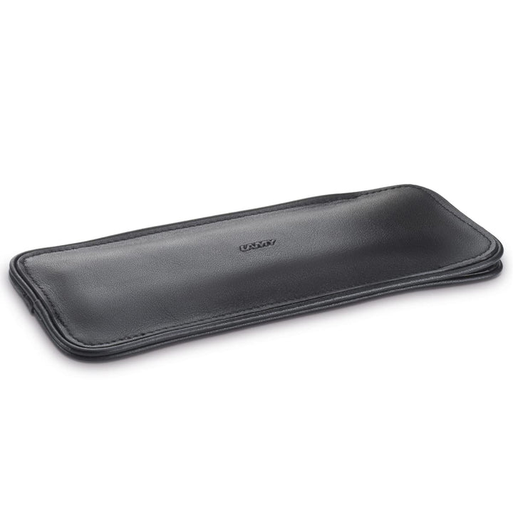 Lamy 1233084 A 401 Lederwaren – Hochwertiges Kalbsleder-Etui 859 in der Farbe Schwarz - Für zwei Sch