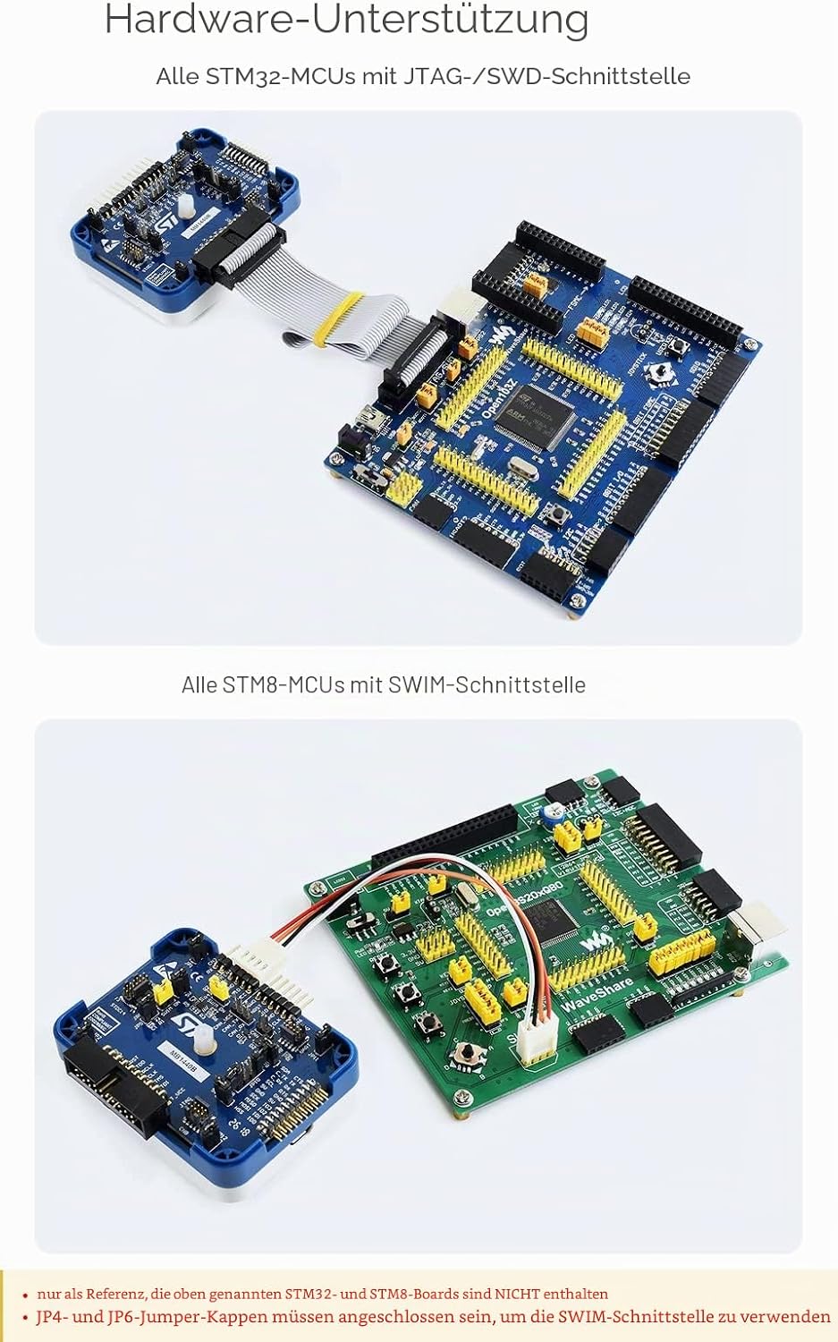 Waveshare STLINK-V3SET Modular in-Circuit Debugger and Programmer for STM32/STM8 Microcontrollers St
