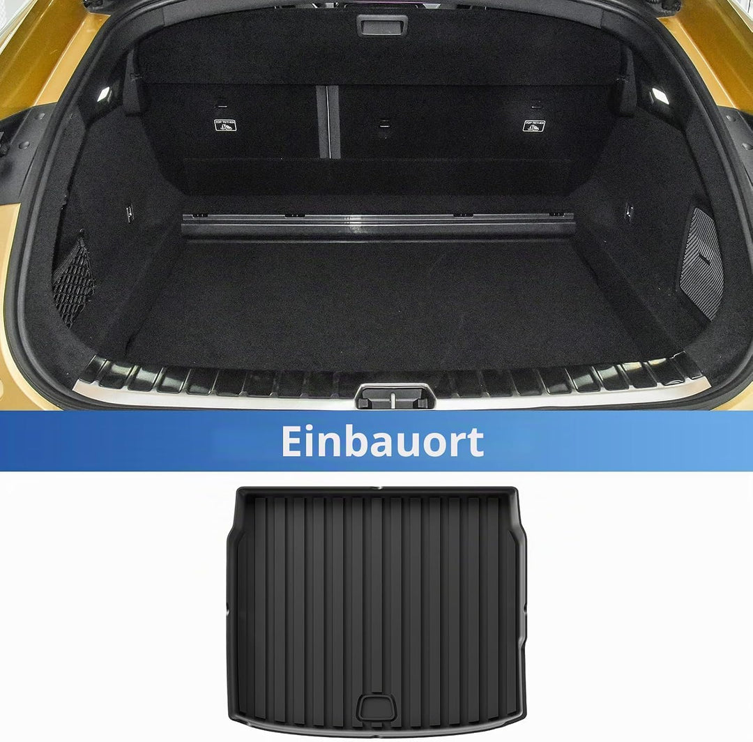Smabee Fussmatten & Kofferraummatte kompatibel mit 2023 2024 Polestar 4 Cargo Rear Trunk Cargo Liner