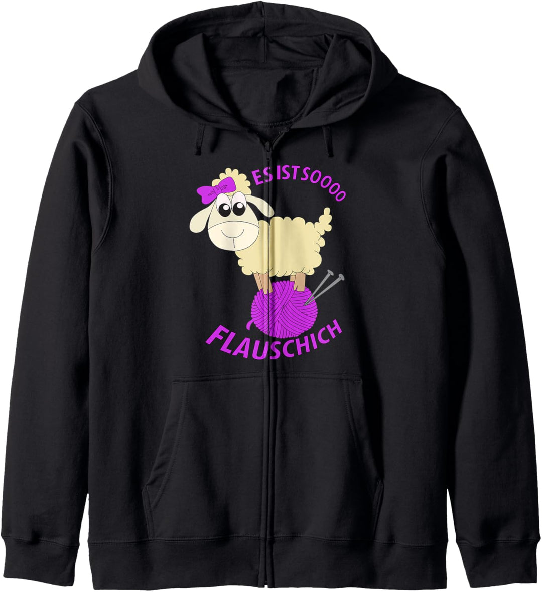 Ein süsses flauschiges Schaf Oberteil.Perfekt zum verschenken Kapuzenjacke