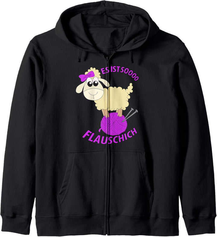 Ein süsses flauschiges Schaf Oberteil.Perfekt zum verschenken Kapuzenjacke