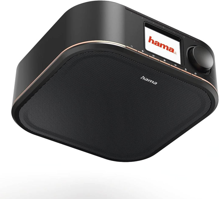 Hama Digitalradio für FM/DAB/DAB+ Empfang, DR350, unterbaufähig (Unterbau-Küchenradio, Farbdisplay,