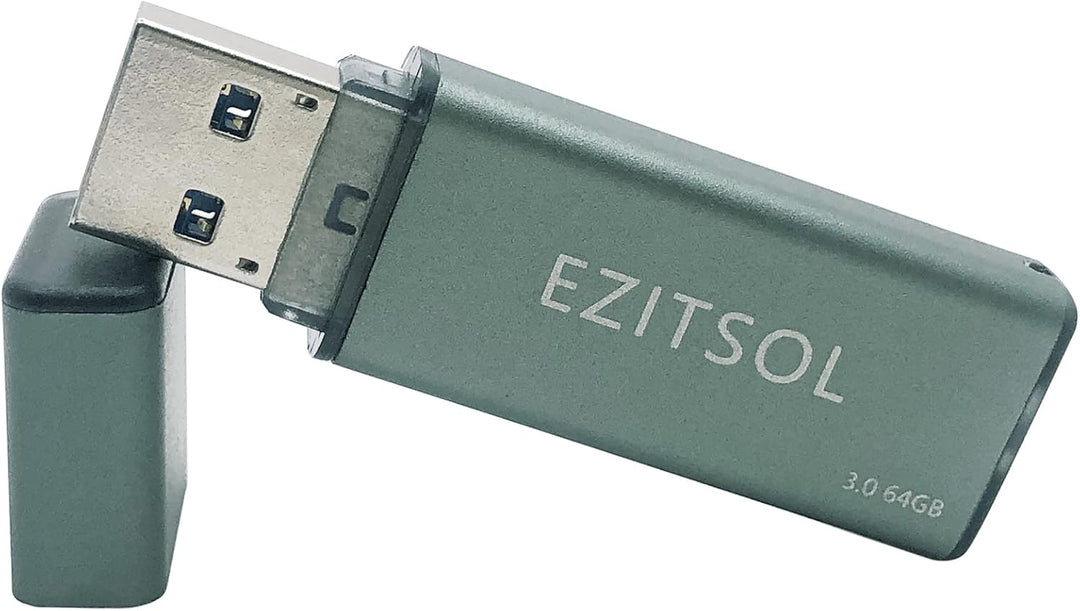 EZITSOL 64 GB USB-Flash-Laufwerk mit physischem Schalter, USB 3.0, hohe / schnelle Geschwindigkeit b