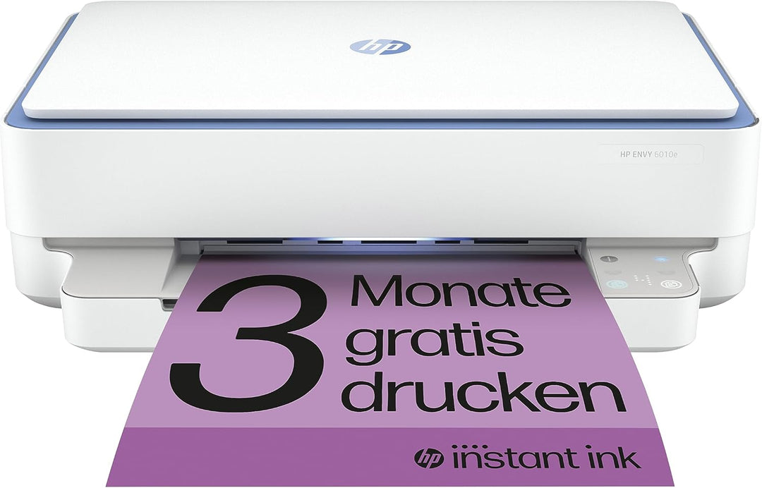 HP ENVY 6010e Multifunktionsdrucker (HP+, Drucker, Scanner, Kopierer, WLAN, Airprint) inklusive 6 Mo