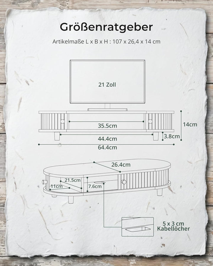 Bambus-Monitorständer mit Stauraum, gebogener Computer-Laptop-Ständer, Schreibtischregal-Organizer m