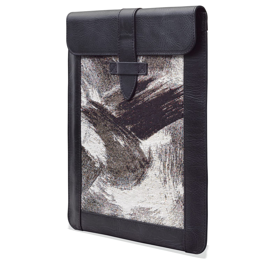 LONDO Echtleder-Ärmeltasche für Ipad - Small Schwarz Small, Schwarz Small