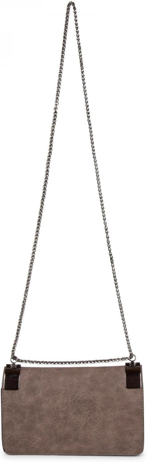 styleBREAKER Clutch, Abendtasche mit Metallspangen und Gliederkette, Vintage Design, Damen 02012046