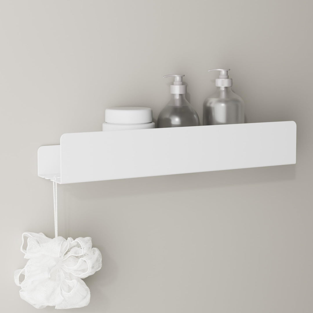 REKITA Duschablage ohne Bohren,Badezimmer Organizer 40 cm,Duschablage Edelstahl,Shampoo Halterung fü